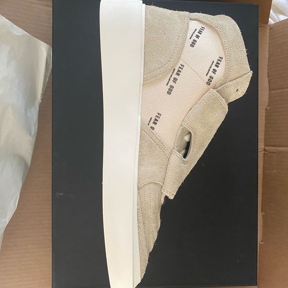 MENS Fear of God Skate Mid ‘Sand Cream’ - Picture 8 of 8
